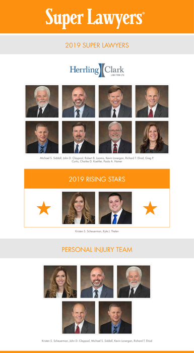 [[title]] Attorneys Named 2019 Super Lawyers